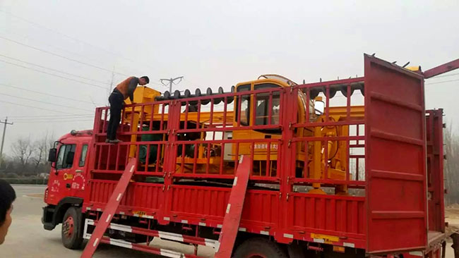 滕州好色先生在线下载履帶式好色先生黄色网站下载裝車圖